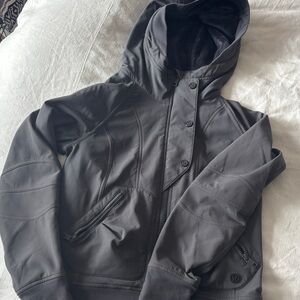 lululemon athletica Gray Hooded escapade Jacket